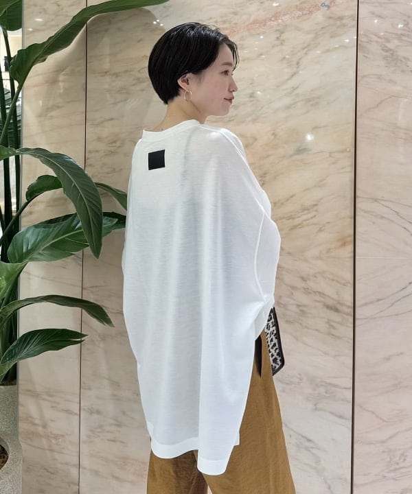 SANOさんの「BEAMS WOMEN｜A VACATION / TINY LEOPARD ミニ トートバッグ」を使ったコーディネート