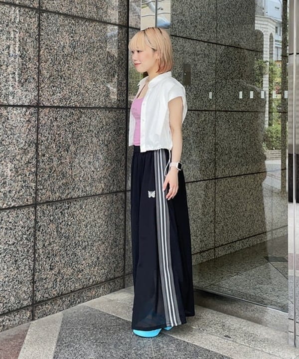 まゆちゃんさんの「BEAMS WOMEN｜ショルダーパッド フレンチスリーブ シャツ」を使ったコーディネート