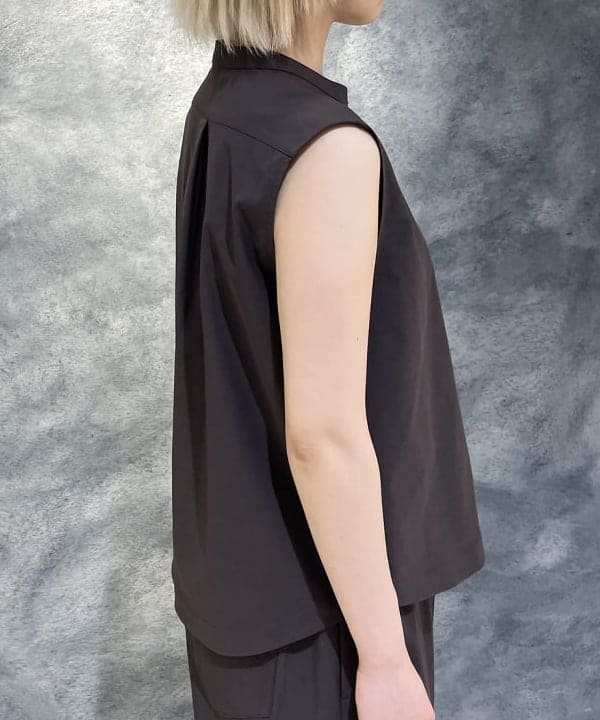 菜月さんの「BEAMS WOMEN｜ウエストリボン ドライ パンツ」を使ったコーディネート