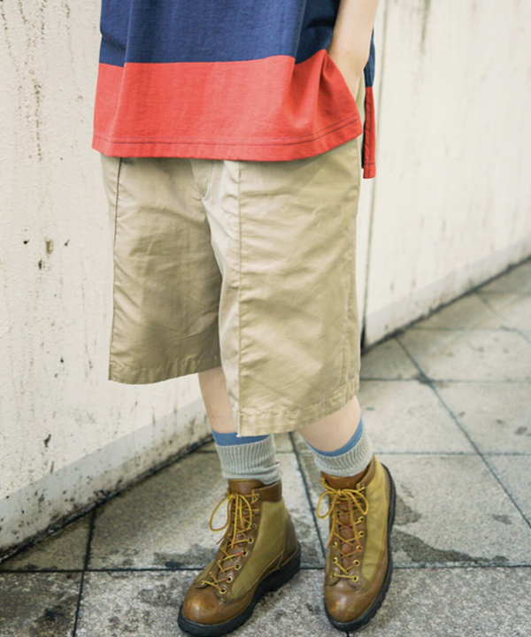 小原 もこさんの「BEAMS WOMEN｜ボーイ ベーシック Tシャツ」を使ったコーディネート