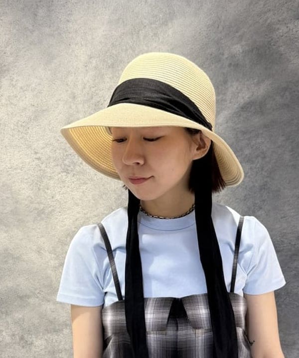 シロヤマさんの「BEAMS WOMEN｜チェック キャミソール サロペット」を使ったコーディネート