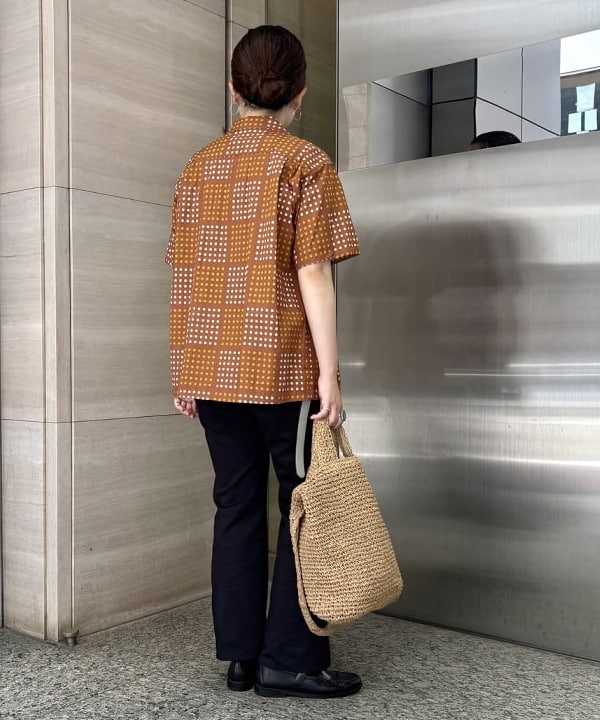 吉野 多恵さんの「BEAMS WOMEN｜■STAR OF HOLLYWOOD / TYPEWRITER COTTON OPEN SHIRT &ldquo;POLKA DOT&rdquo;」を使ったコーディネート