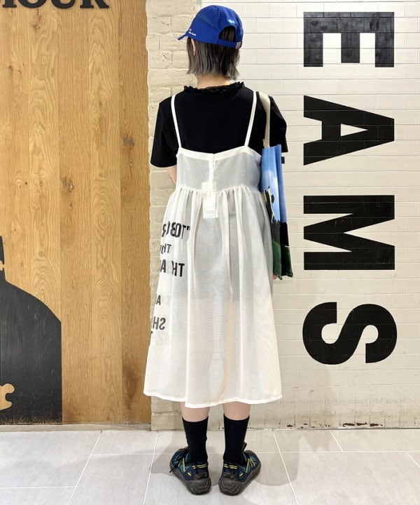 amaさんの「BEAMS WOMEN｜Esschert Design / Shopping bag farm animals アニマル バッグ」を使ったコーディネート