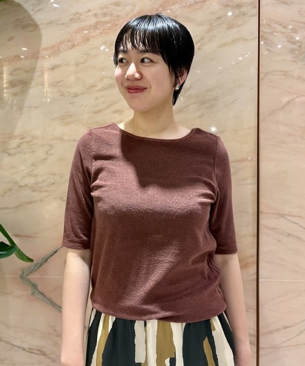 ゆうかさんの「BEAMS WOMEN｜バックオープン パイル プルオーバー」を使ったコーディネート