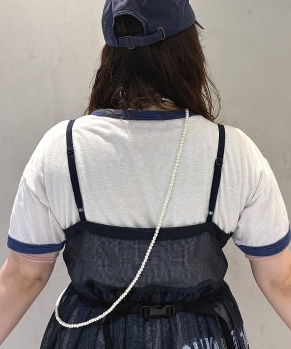 kawaiさんの「BEAMS WOMEN｜BEAMS BOY / 樹脂 パール ロング ネックレス」を使ったコーディネート