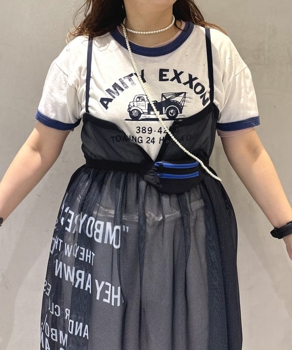 kawaiさんの「BEAMS WOMEN｜BEAMS BOY / 樹脂 パール ロング ネックレス」を使ったコーディネート