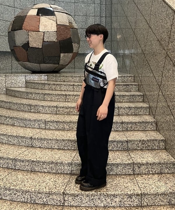 赤羽 花さんの「BEAMS WOMEN｜JANSPORT / クリア ウエスト パック」を使ったコーディネート