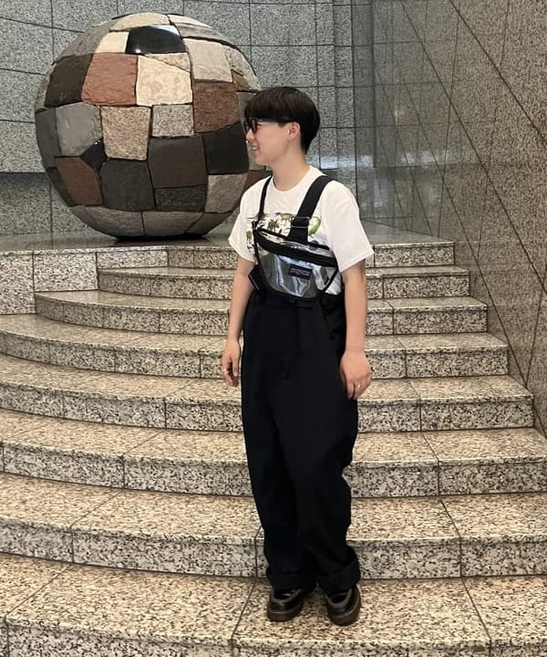 赤羽 花さんの「BEAMS WOMEN｜JANSPORT / クリア ウエスト パック」を使ったコーディネート