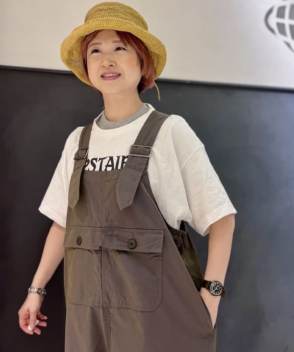 木村 梨香さんの「BEAMS WOMEN｜セミノール プリント ショートスリーブ」を使ったコーディネート