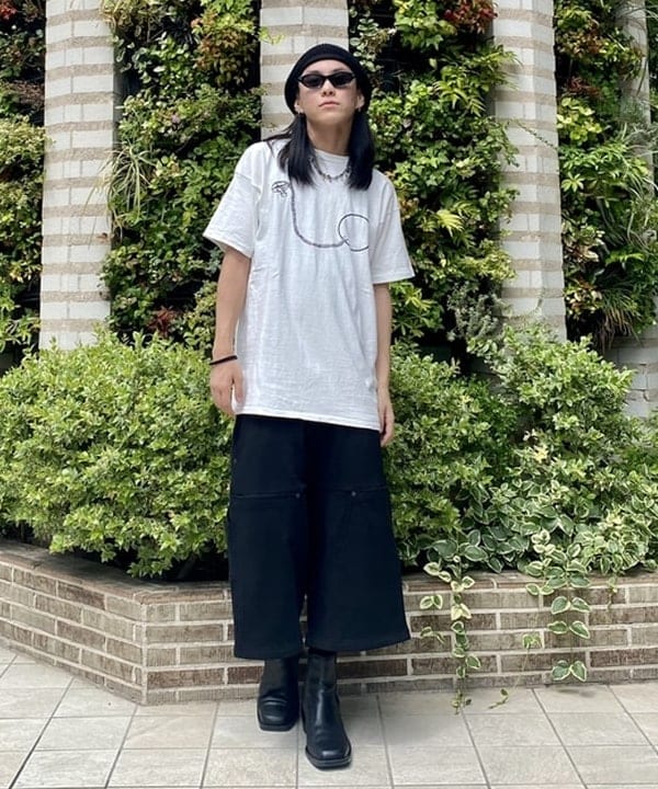 はるひむさんの「BEAMS WOMEN｜【別注】NULL TOKYO / SWEAT W-KNEE SHORTS」を使ったコーディネート