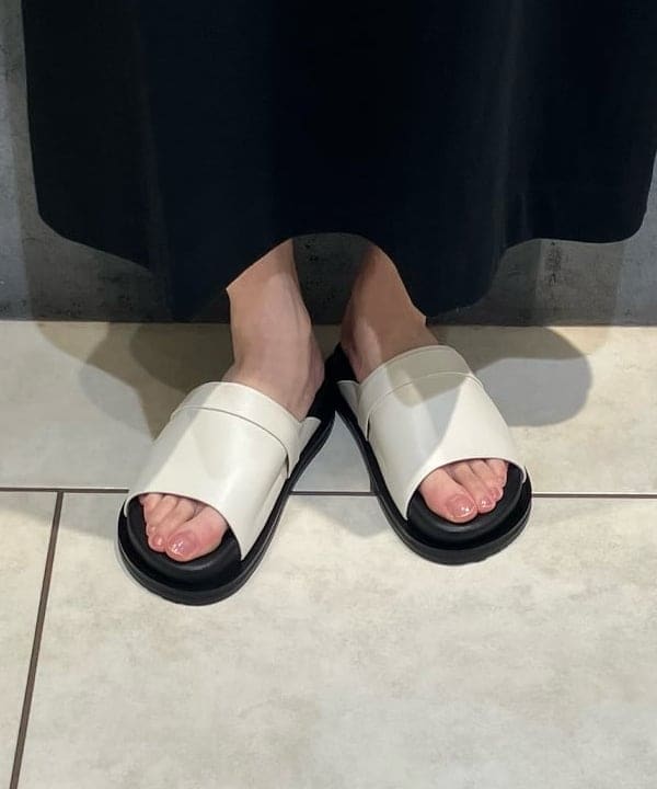 nodokaさんの「BEAMS WOMEN｜manipuri / シーズナルフルーツ リネン ストール」を使ったコーディネート