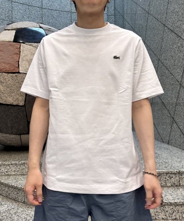 配島 孝明さんの「BEAMS WOMEN｜【別注】LACOSTE / ロゴTシャツ」を使ったコーディネート