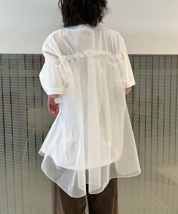 神坂 莉子さんの「BEAMS WOMEN｜オーバーダイ デニム パンツ」を使ったコーディネート