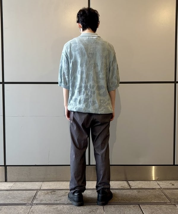 うえきんぐさんの「12ゲージ メッシュ ポロシャツ」を使ったコーディネート