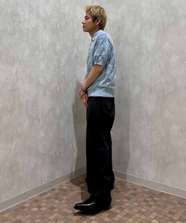 配島 孝明さんの「BEAMS WOMEN｜12ゲージ メッシュ ポロシャツ」を使ったコーディネート