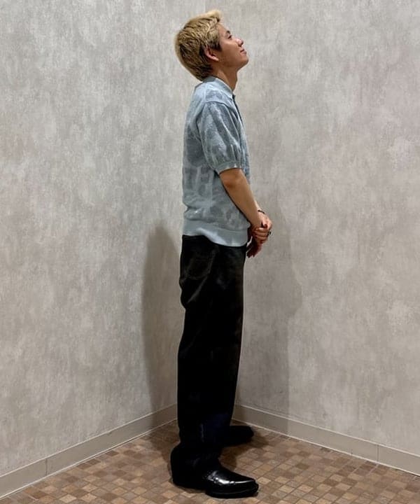 配島 孝明さんの「BEAMS WOMEN｜12ゲージ メッシュ ポロシャツ」を使ったコーディネート