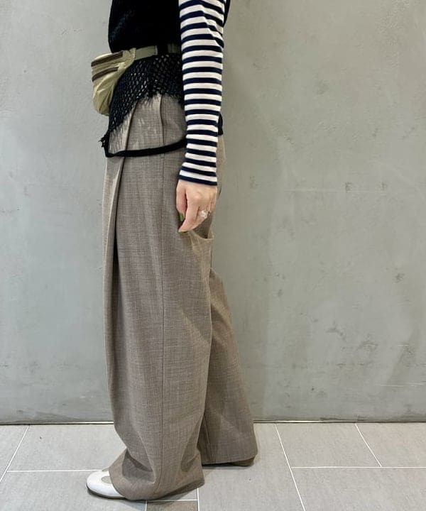 ナツハさんの「BEAMS WOMEN｜ボーイ ベーシック Tシャツ」を使ったコーディネート