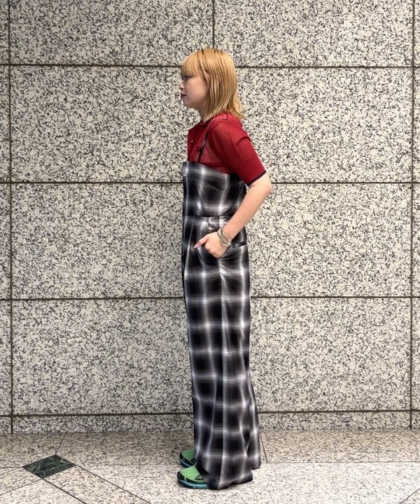 あすかさんの「BEAMS WOMEN｜ベーシック リブ タンクトップ」を使ったコーディネート