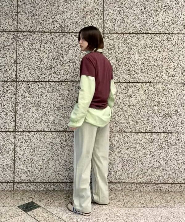 水野 萌香さんの「BEAMS WOMEN｜GHOSPELL / Billie-Jean Trousers」を使ったコーディネート