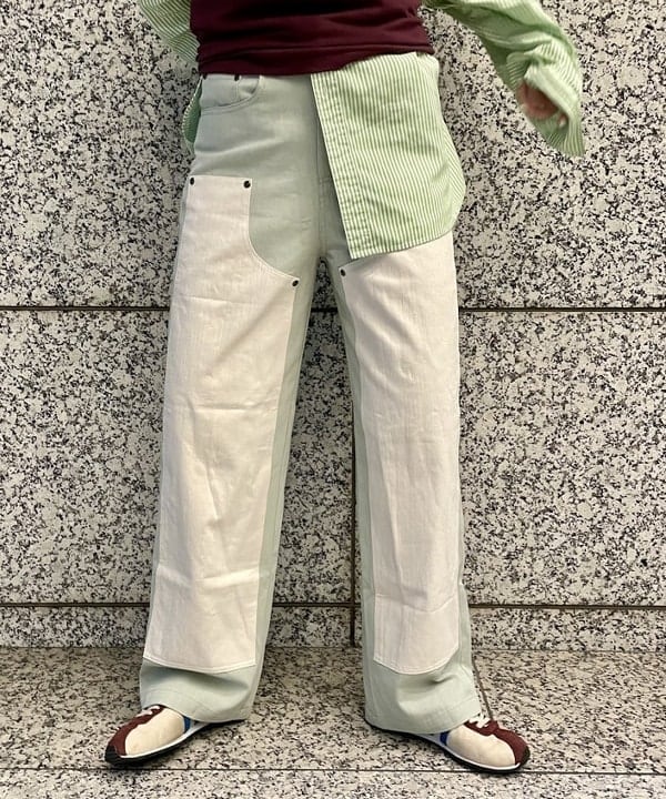 水野 萌香さんの「BEAMS WOMEN｜GHOSPELL / Billie-Jean Trousers」を使ったコーディネート