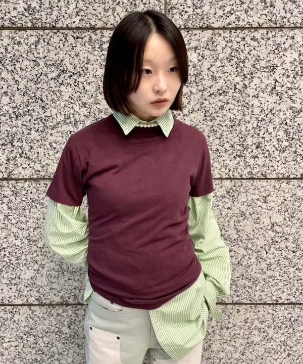 水野 萌香さんの「BEAMS WOMEN｜GHOSPELL / Billie-Jean Trousers」を使ったコーディネート