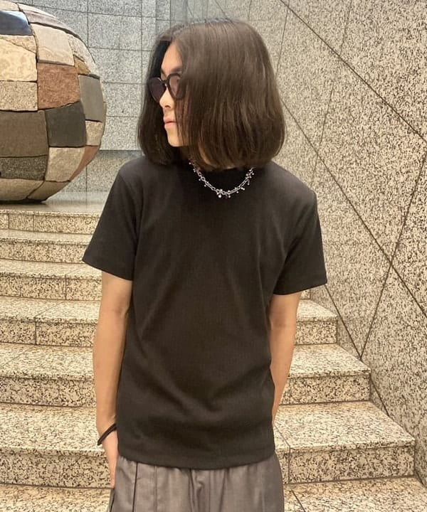 はるひむさんの「BEAMS WOMEN｜テレコ Tシャツ」を使ったコーディネート