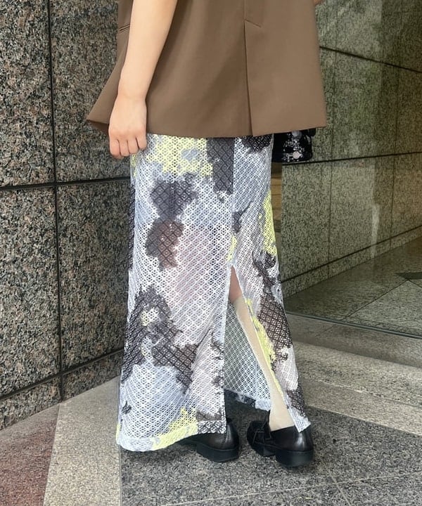 あさひさんの「BEAMS WOMEN｜blicenscell / sequin buscket バッグ」を使ったコーディネート