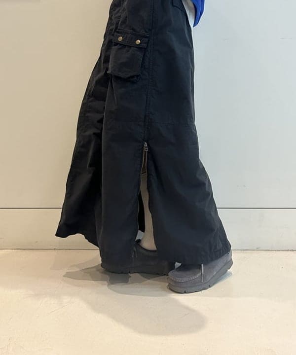 清水 彩乃さんの「BEAMS WOMEN｜フリース ハーフジップ ショートスリーブ」を使ったコーディネート