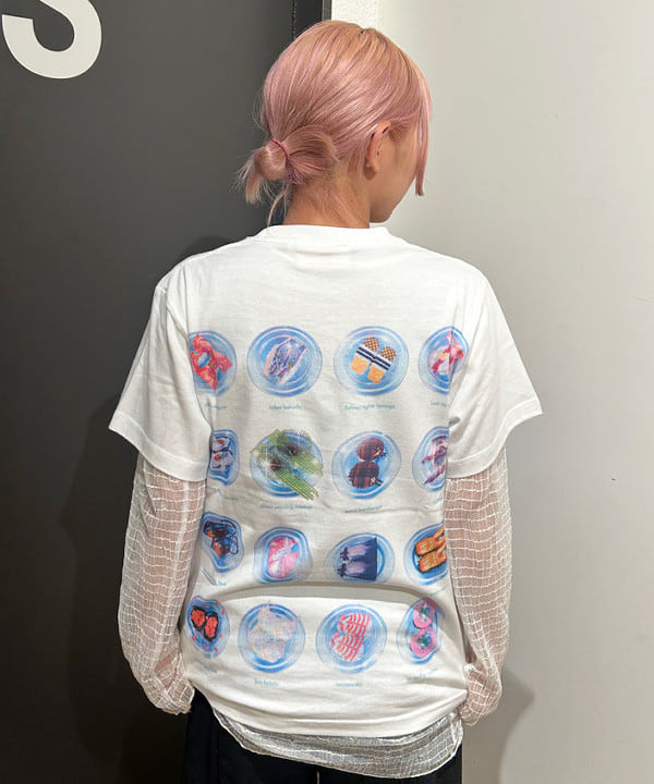 佐藤 亜美さんの「BEAMS WOMEN｜メッシュ シアー ライン パンツ」を使ったコーディネート