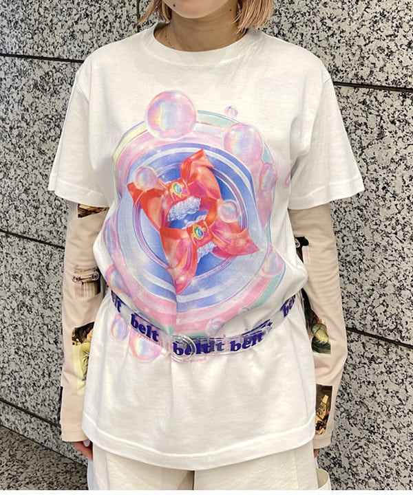 まゆちゃんさんの「BEAMS WOMEN｜【別注】PIKE / CLEAR BELT SP」を使ったコーディネート