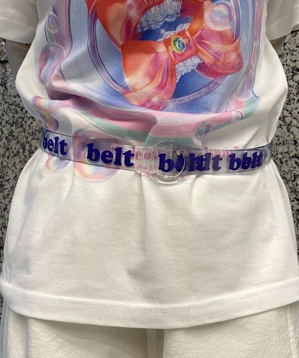 まゆちゃんさんの「BEAMS WOMEN｜【別注】PIKE / CLEAR BELT SP」を使ったコーディネート