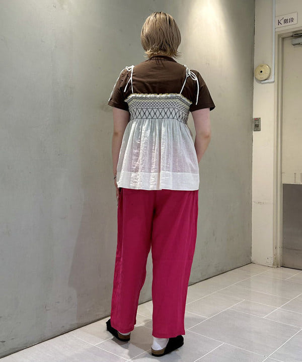 スミレさんの「BEAMS WOMEN｜ボーイ ベーシック Tシャツ」を使ったコーディネート