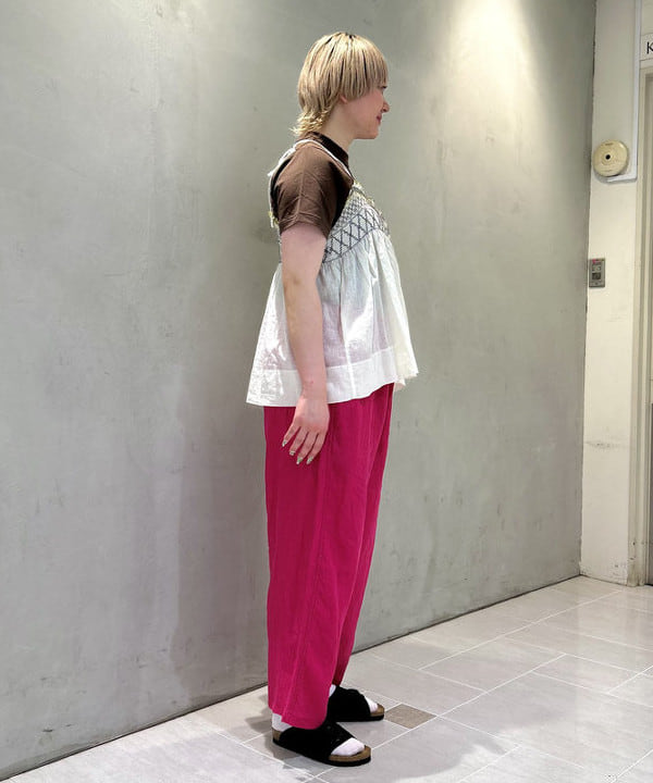 スミレさんの「BEAMS WOMEN｜ボーイ ベーシック Tシャツ」を使ったコーディネート