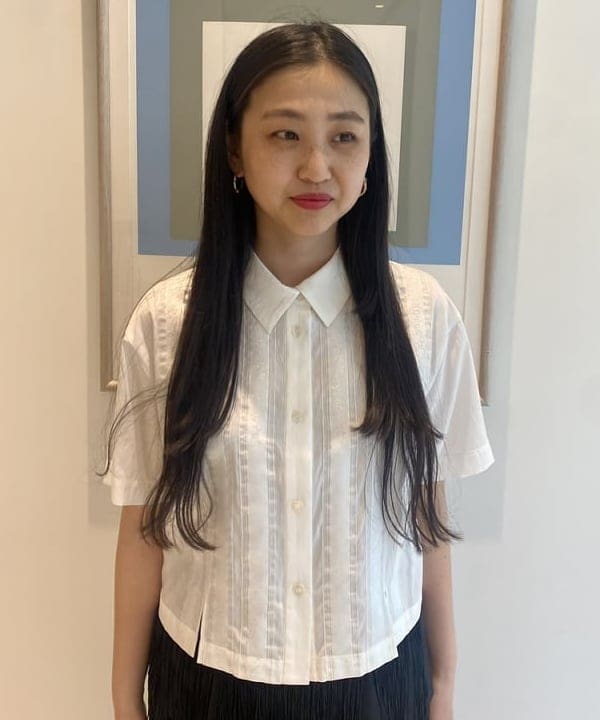 ayaさんの「BEAMS WOMEN｜フリンジ 2way タイト スカート」を使ったコーディネート