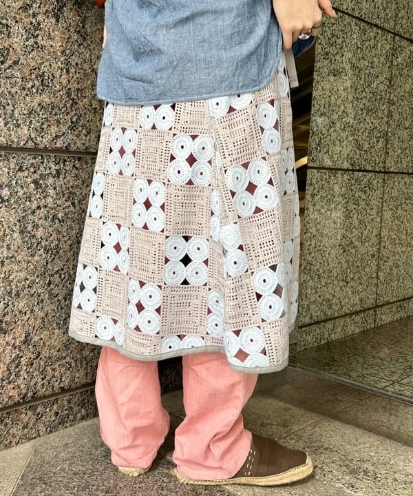 小原 もこさんの「BEAMS WOMEN｜ボーイ ベーシック Tシャツ」を使ったコーディネート