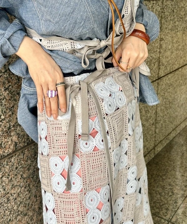 小原 もこさんの「BEAMS WOMEN｜ボーイ ベーシック Tシャツ」を使ったコーディネート