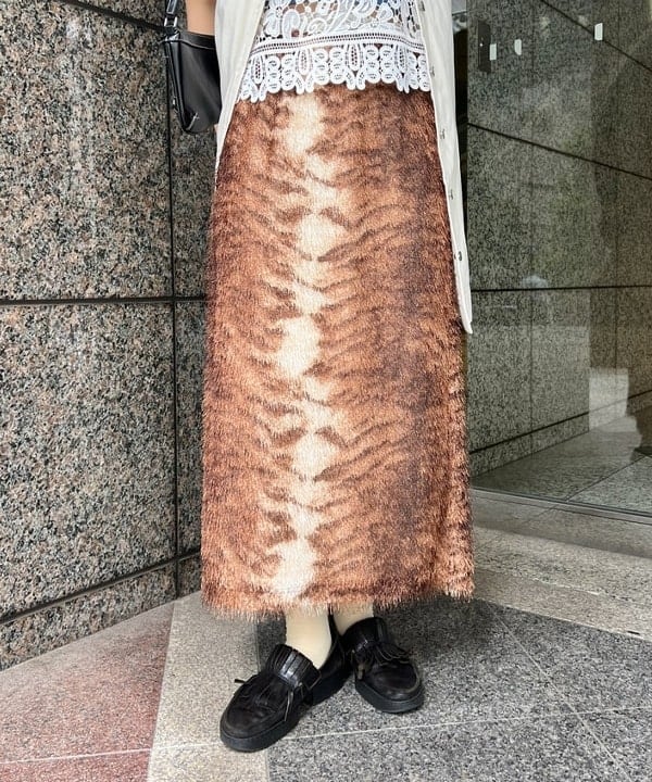 あさひさんの「BEAMS WOMEN｜レース アップ ミニ バッグ」を使ったコーディネート