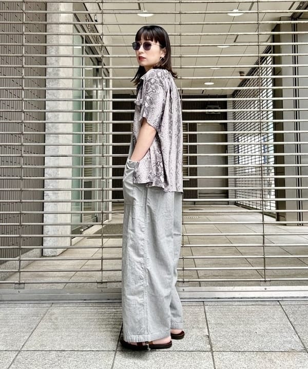 marieさんの「BEAMS WOMEN｜ダンガリー サロペット」を使ったコーディネート