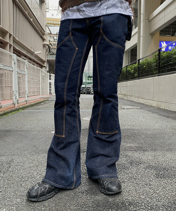 植木 竜也さんの「BEAMS WOMEN｜メッシュ パターンド Tシャツ」を使ったコーディネート