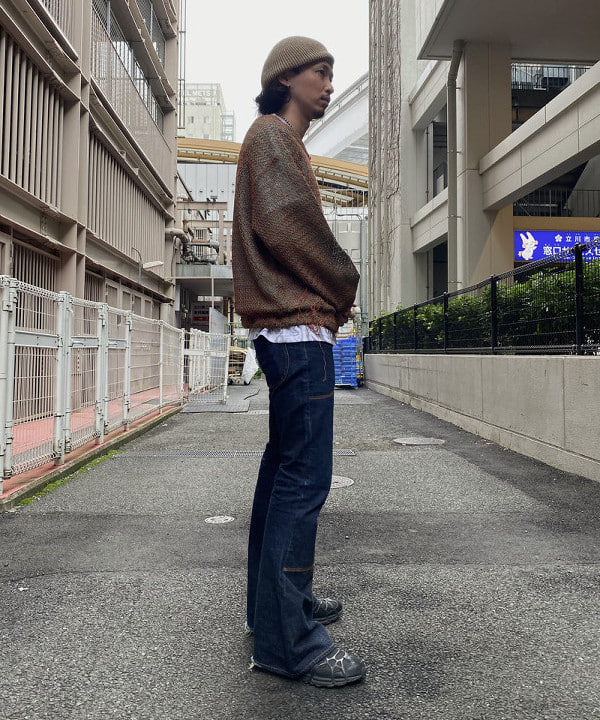 植木 竜也さんの「BEAMS WOMEN｜メッシュ パターンド Tシャツ」を使ったコーディネート