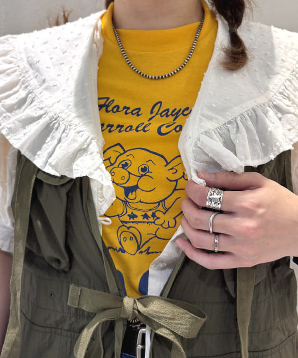 kawaiさんの「BEAMS WOMEN｜ARROW NOVELTY / コンチョ ベルト 22FW」を使ったコーディネート