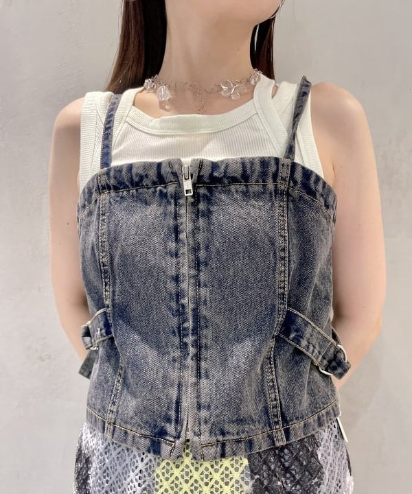 カタヤマ アヤさんの「BEAMS WOMEN｜シアー クロップドシャツ」を使ったコーディネート