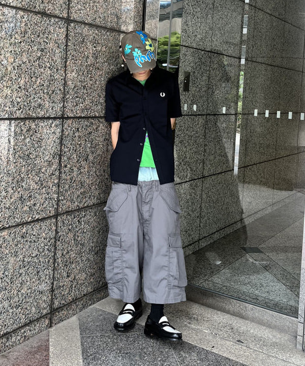 菊田 悠さんの「BEAMS WOMEN｜BEAMS / ビッグ 6ポケット カーゴ ショーツ」を使ったコーディネート