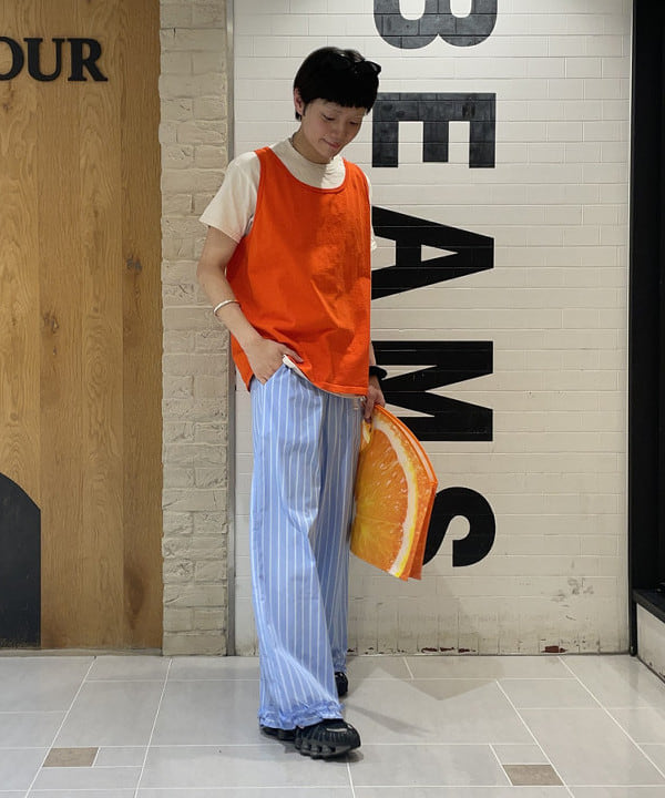 マツミヤさんの「BEAMS WOMEN｜Goodwear / タンクトップ」を使ったコーディネート