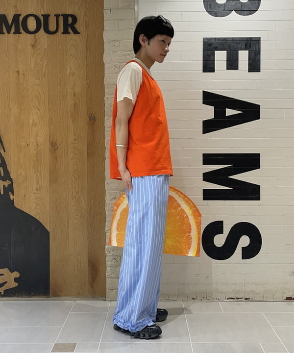 マツミヤさんの「BEAMS WOMEN｜Goodwear / タンクトップ」を使ったコーディネート