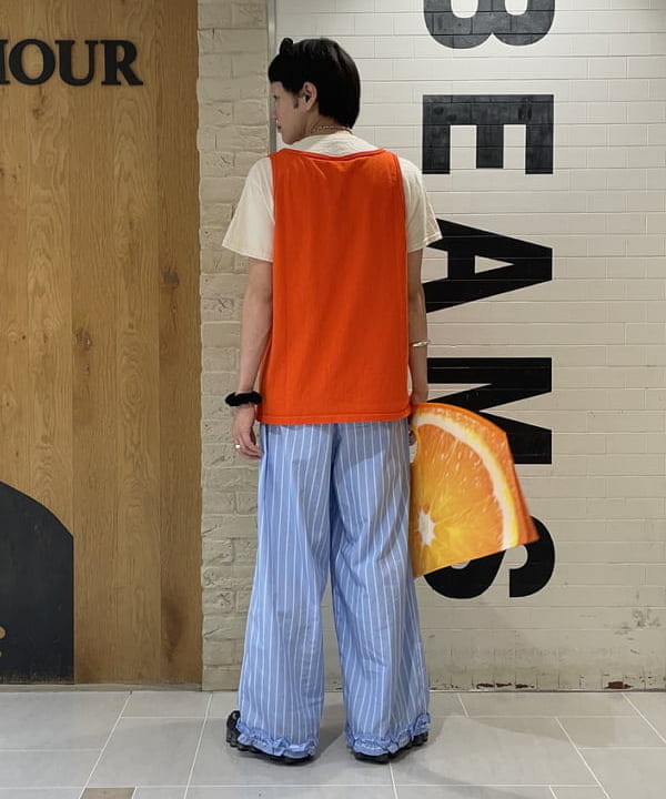 マツミヤさんの「BEAMS WOMEN｜Goodwear / タンクトップ」を使ったコーディネート