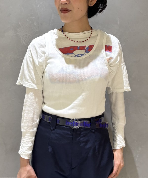 葵さんの「BEAMS WOMEN｜【別注】PIKE / CLEAR BELT SP」を使ったコーディネート