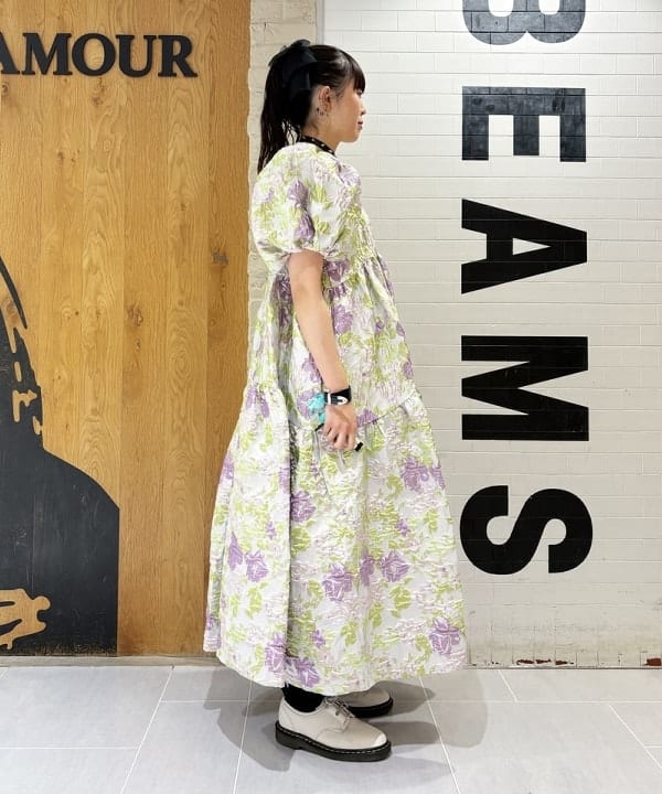 りかちょび/岸本梨佳さんの「BEAMS WOMEN｜SILK ROAD BAZAAR / GREAT MAN オーナメント」を使ったコーディネート