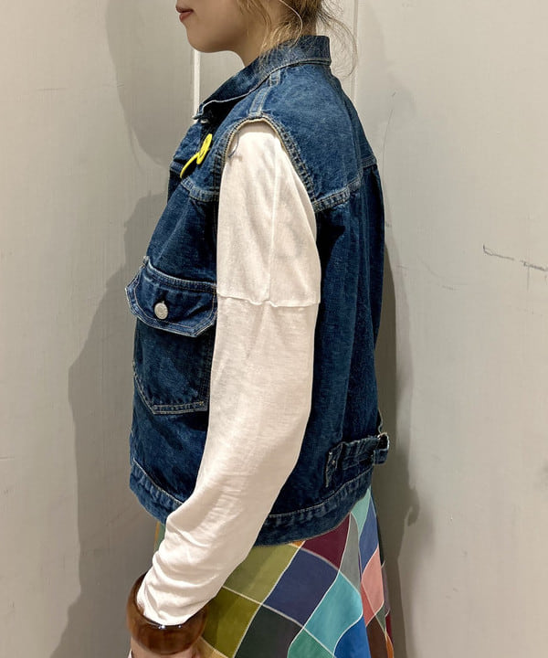 小原 もこさんの「BEAMS WOMEN｜maturely / ディープ タック ワイド スラックス」を使ったコーディネート