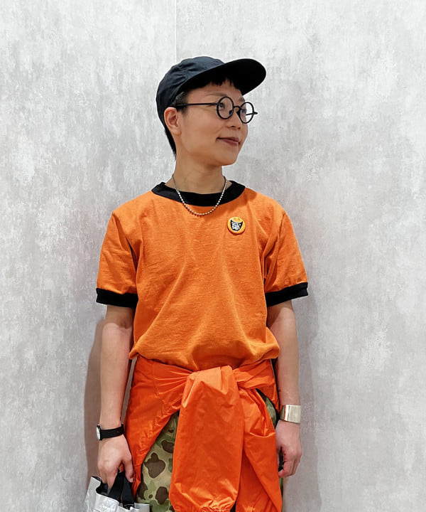 土田 達也さんの「BEAMS WOMEN｜【別注】Goodwear / Short Sleeve Ringer Tee」を使ったコーディネート